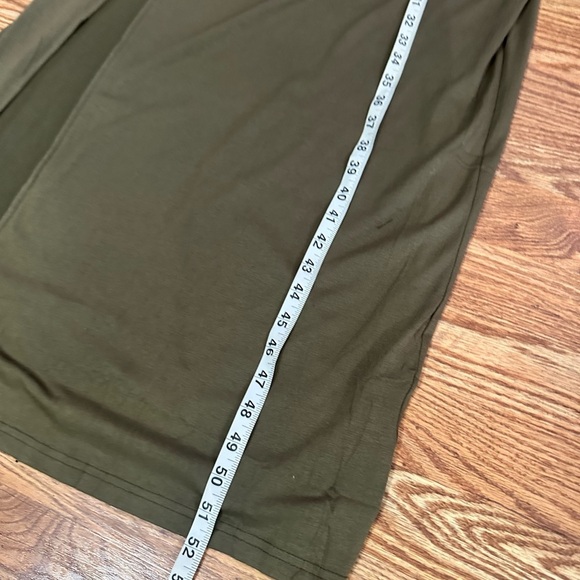 NWT Naggoo Women's High Slit Spaghetti Straps Maxi Dress Large - Picture 10 of 13